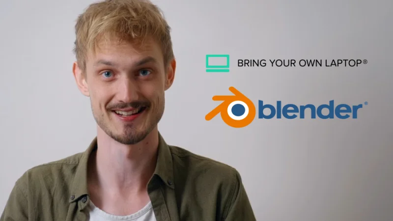 photo of 3d designer robin rudd, blender teacher at byol