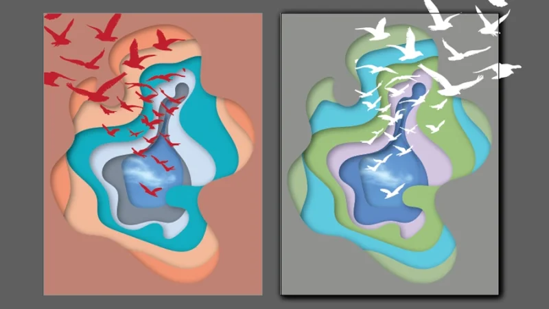 Paper Cut Effect in Illustrator: Step-by-Step Guide | Bring Your Own Laptop