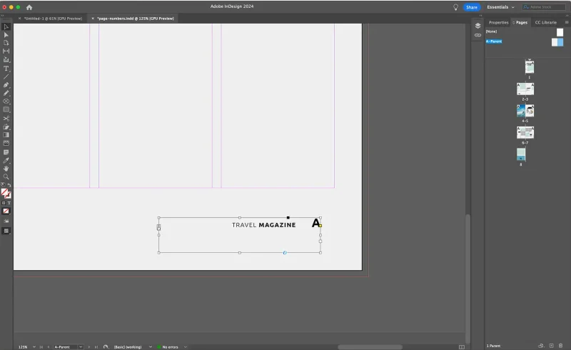 A Step-by-Step Guide to Adding Page Numbers in InDesign | Bring Your ...